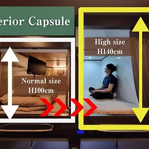  Hotel cápsula Anshin Oyado Shinjuku Ekimaeten